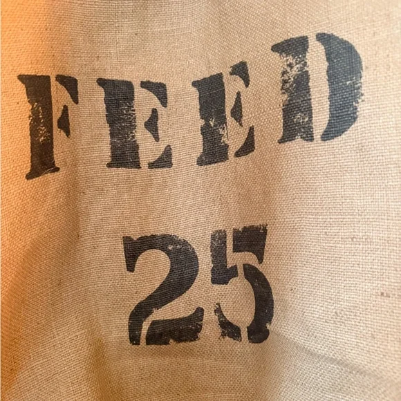 Feed Canvas Tote Bag - Tan and Black - Picture 2 of 4
